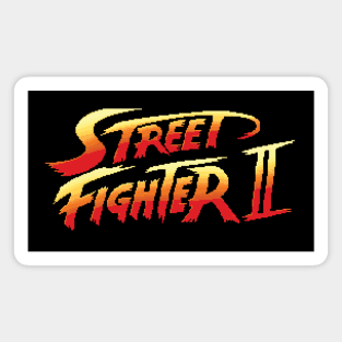 Street Fighter II Logo Magnet